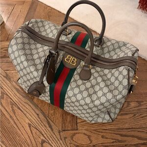 Gucci X Balenciaga duffle bag- perfect condition